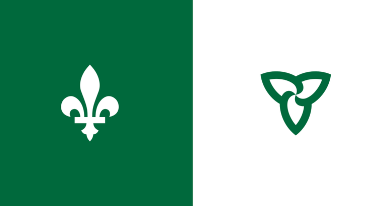 Drapeau Franco-Ontarien. Osteopathy with Claudie offering French and English manual therapy, osteopathic treatments.