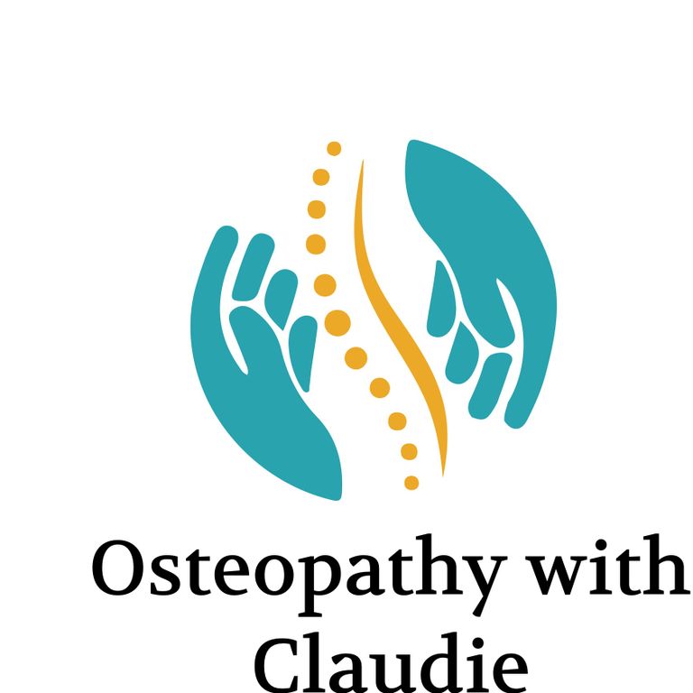 Osteopathy with Claudie logo; healing injuries and aches in Timmins since 2018.